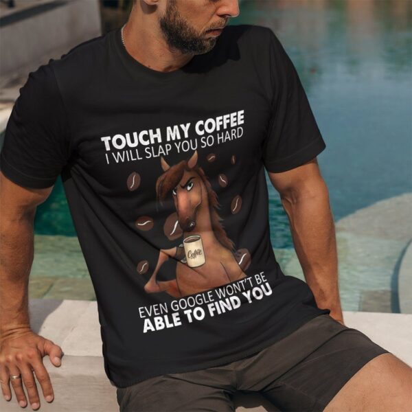 Gearhuman 3D Touch My Coffee Tshirt Apparel GV17093 3D T-shirt