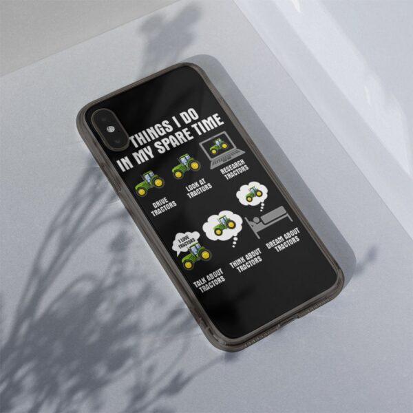 Gearhuman 3D Tractor Custom Glass Phone Case GB10114 Glass Phone Case 