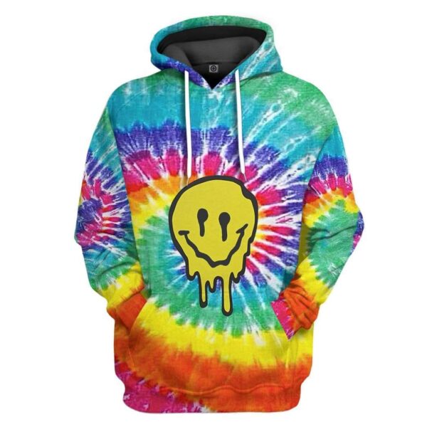 Gearhuman 3D Trippy Iphone Custom Hoodie Apparel GL24068 3D Custom Fleece Hoodies Hoodie S 