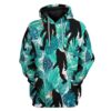 Gearhuman 3D Tropical Bigfoot Custom Hoodie Apparel GV180812 3D Custom Fleece Hoodies Hoodie S
