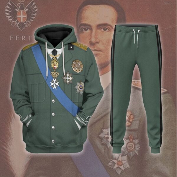 Gearhuman 3D Umberto II of Italy Custom Sweatpants Apparel GV040919 Sweatpants