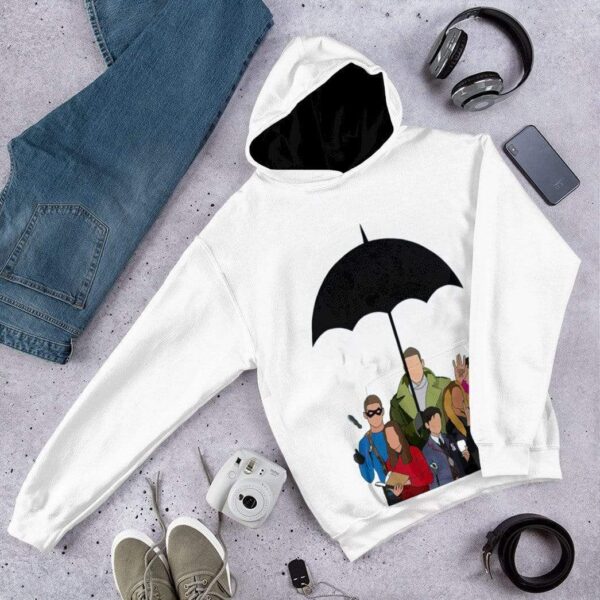 Gearhuman 3D Umbrella Academy Custom Hoodie Apparel GS13083 3D Custom Fleece Hoodies