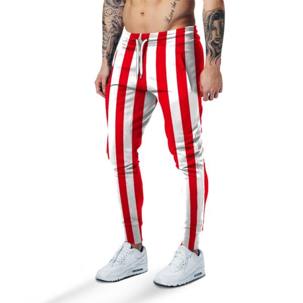 Gearhuman 3D Uncle Sam Cosplay Halloween Custom Sweatpants Apparel GV010911 Sweatpants Sweatpants S 