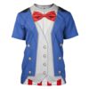 Gearhuman 3D Uncle Sam Cosplay Halloween Custom Tshirt Apparel GV01092 3D T-shirt T-Shirt S