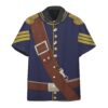 Gearhuman 3D United States Cavalry Custom Short Sleeve Shirt GW171165 Short Sleeve Shirt Short Sleeve Shirt S