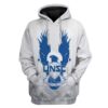 Gearhuman 3D UNSC Halo Infinite Custom Hoodie Apparel GS31075 3D Custom Fleece Hoodies Hoodie S