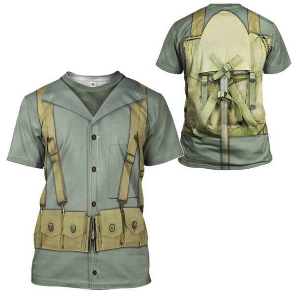 Gearhuman 3D US MARINE CORPS Custom Tshirt Hoodie Appreal CK19116 3D Apparel 