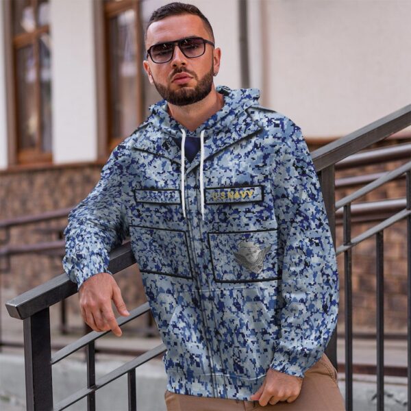 Gearhuman 3D US Navy Uniform Tshirt Hoodie Apparel GK081213 3D Apparel 