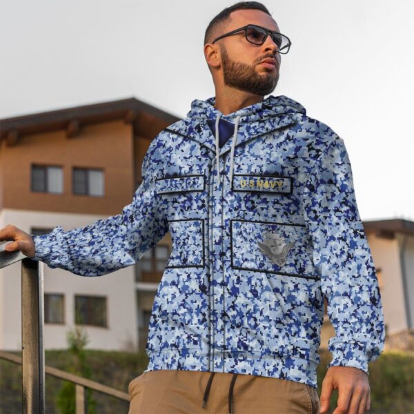 Gearhuman 3D US Navy Uniform Tshirt Hoodie Apparel GK081213 3D Apparel 