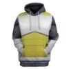 Gearhuman 3D Vegeta Saiyan Battle Armor Dragon Ball Super Custom Hoodie Apparel GV210918 3D Apparel Hoodie S