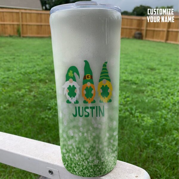Gearhuman 3D Veteran St Patrick Day Custom Name Tumbler GB19026 Tumbler