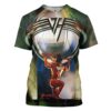 Gearhuman 3D VH Custom Tshirt Apparel GV010918 3D T-shirt T-Shirt S 