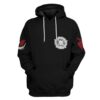 Gearhuman 3D Victory Or Valhalla Custom Hoodie Apparel GW09075 3D Custom Fleece Hoodies Hoodie S
