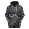 Gearhuman 3D Vikings Armor Custom Fleece Hoodies Apparel GM28021 3D Custom Fleece Hoodies Hoodie S