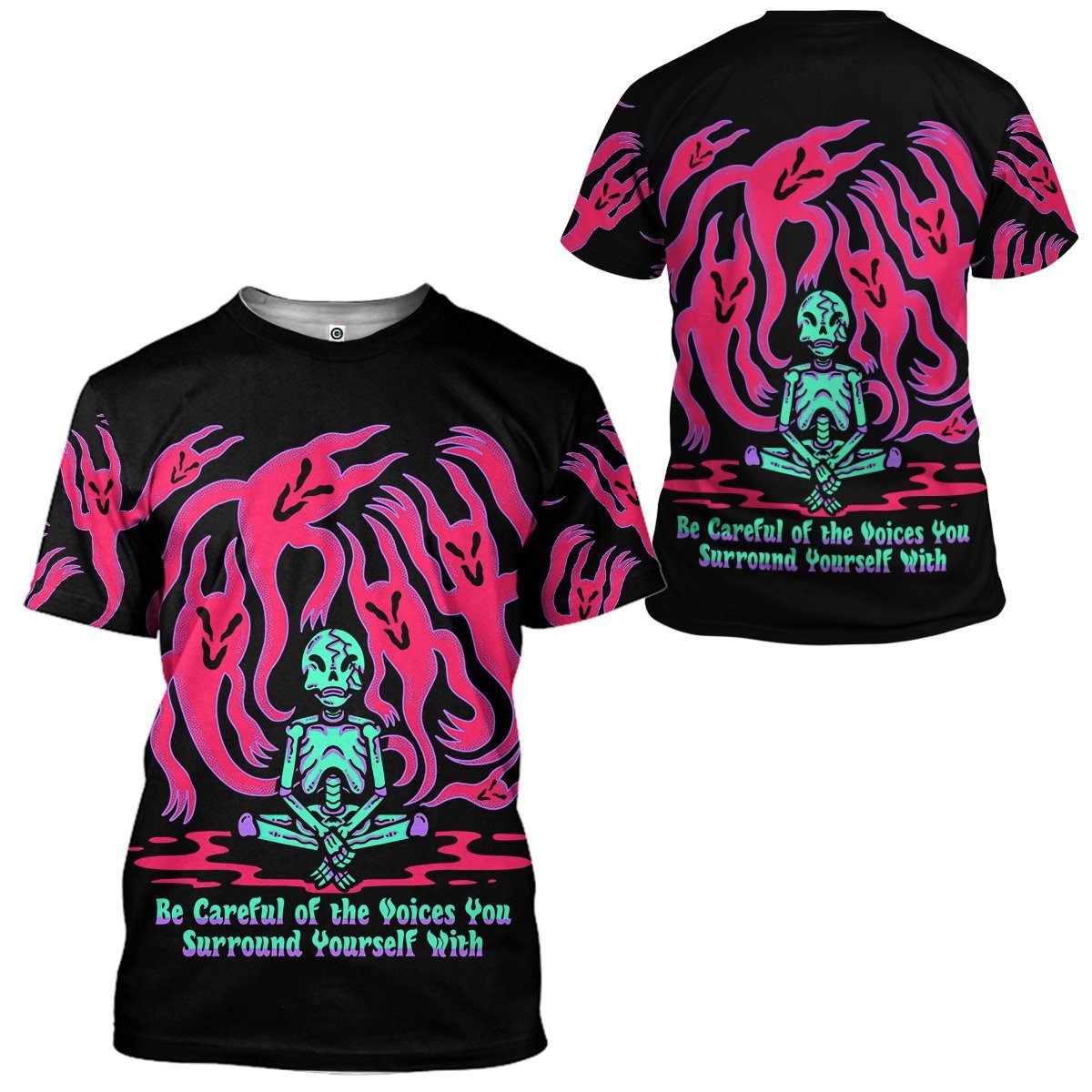 Gearhuman 3D Voices Custom Tshirt Apparel GV14091 3D T-shirt