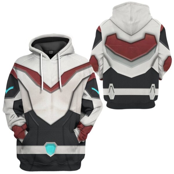 Gearhuman 3D Voltron Legendary Defender Keith Kogane Armor Custom Tshirt Hoodie Apparel GK130111 3D Apparel 