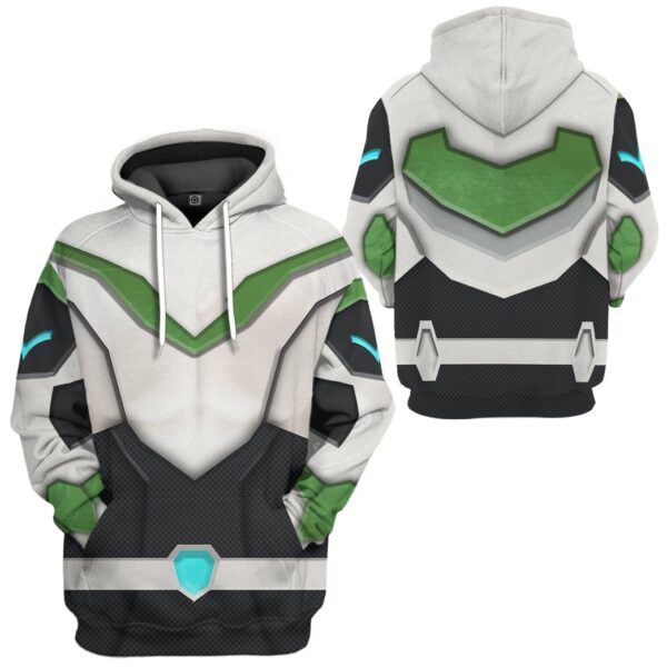 Gearhuman 3D Voltron Legendary Defender Pidge Armor Custom Tshirt Hoodie Apparel GK13014 3D Apparel 