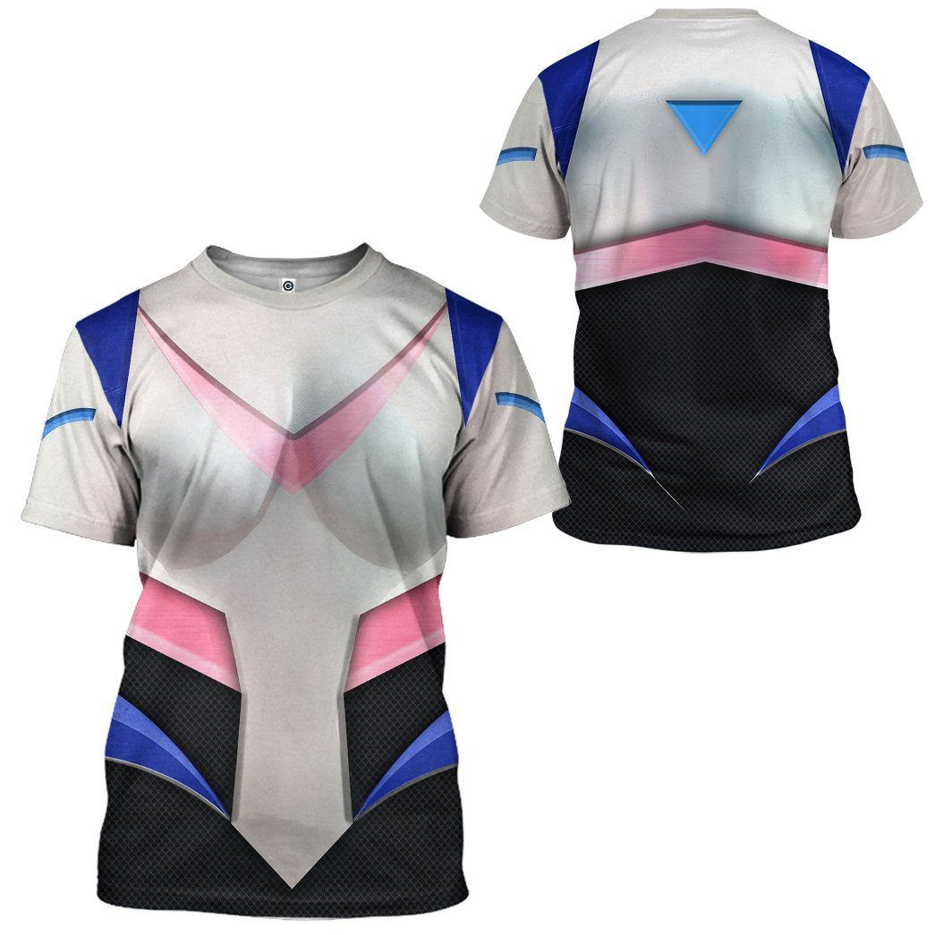 Gearhuman 3D Voltron Legendary Defender Princess Alura Armor Custom Tshirt Hoodie Apparel GK13013 3D Apparel