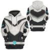 Gearhuman 3D Voltron Legendary Defender Shiro Armor Custom Tshirt Hoodie Apparel GK13015 3D Apparel