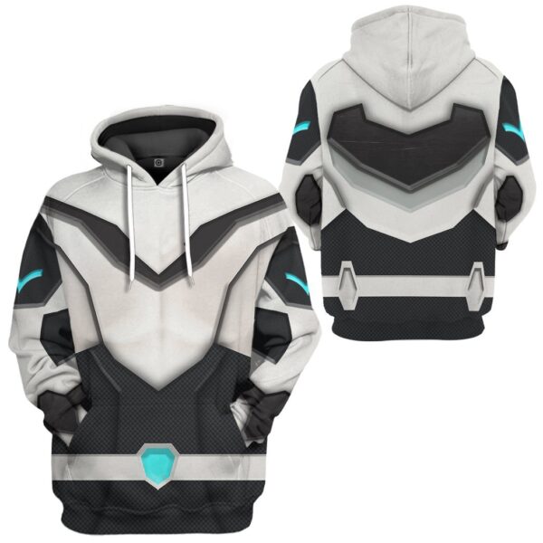 Gearhuman 3D Voltron Legendary Defender Shiro Armor Custom Tshirt Hoodie Apparel GK13015 3D Apparel 
