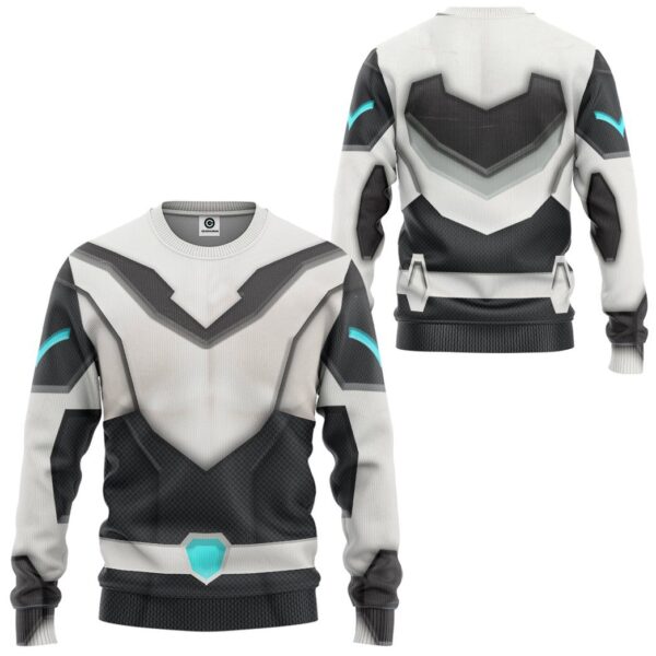 Gearhuman 3D Voltron Legendary Defender Shiro Armor Custom Tshirt Hoodie Apparel GK13015 3D Apparel