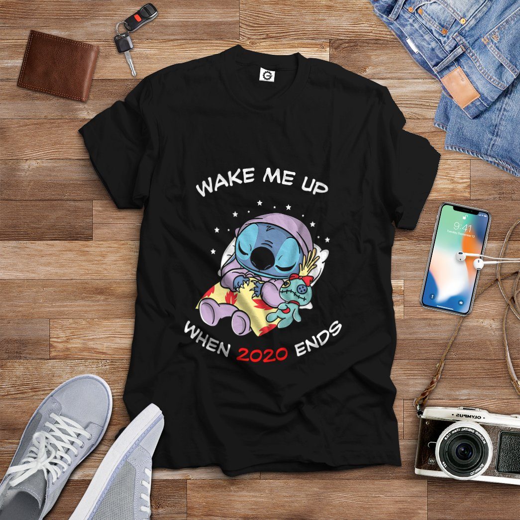 Gearhuman 3D Wake Me Up Custom Tshirt Apparel GV14092 3D T-shirt