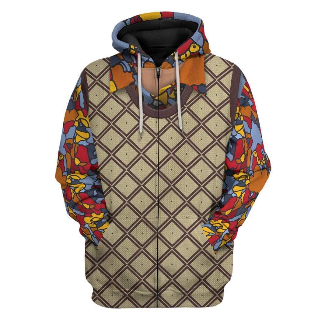 Gearhuman 3D Watermelon Sugar Harry Styles Custom Hoodie Apparel GV11087 3D Custom Fleece Hoodies Zip Hoodie S