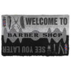 Gearhuman 3D Welcome To Barber Shop Doormat ZK0906213 Doormat Doormat S(15,8inchx23,6inch) 