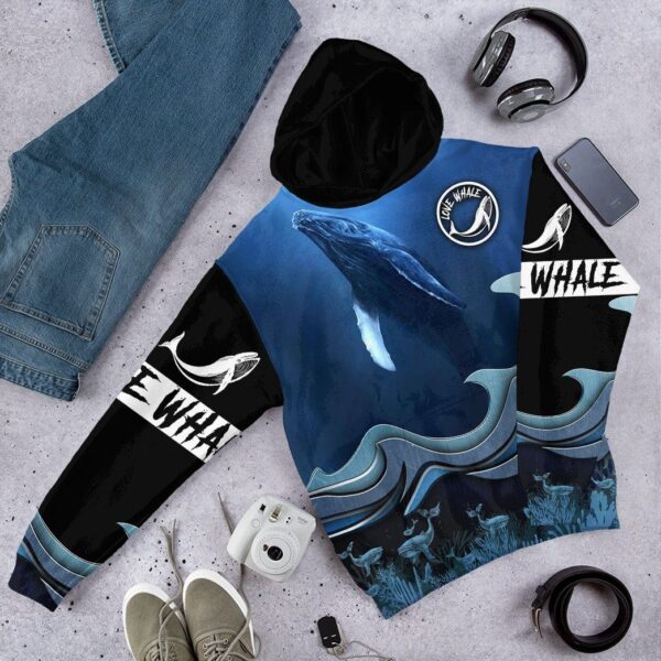 Gearhuman 3D Whale Watching Custom Tshirt Hoodie Apparel GV12112 3D Apparel 