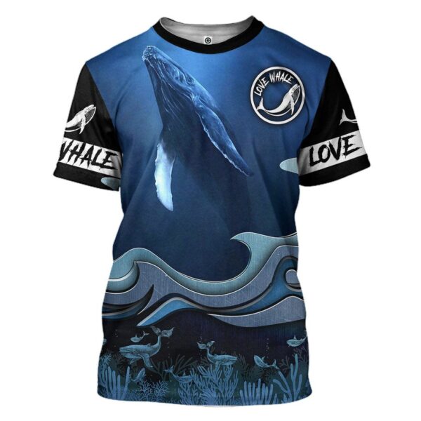 Gearhuman 3D Whale Watching Custom Tshirt Hoodie Apparel GV12112 3D Apparel T-Shirt S 