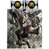 Gearhuman 3D White Power Ranger Custom Quilt Set GW12016 Quilt Set Quilt Set Twin