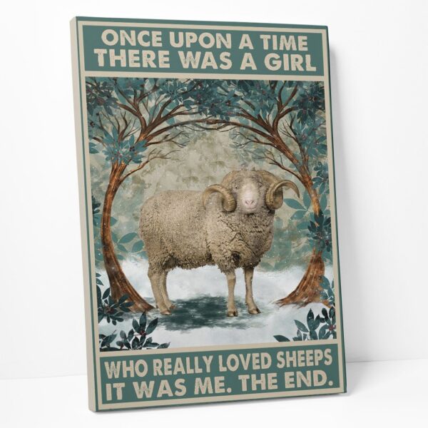 Gearhuman 3D Who Really Loved Sheep Canvas GB220223 Canvas