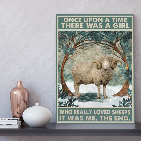 Gearhuman 3D Who Really Loved Sheep Canvas GB220223 Canvas