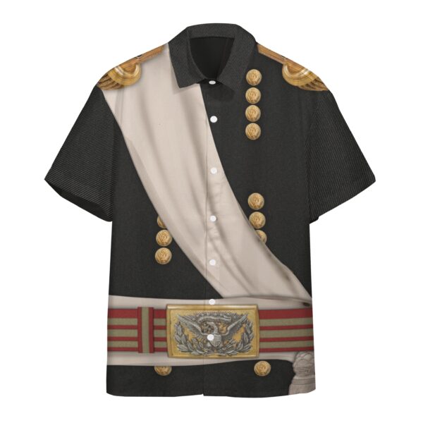 Gearhuman 3D William Tecumseh Sherman Custom Short Sleeve Shirt GV171127 Short Sleeve Shirt Short Sleeve Shirt S 