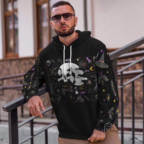 Gearhuman 3D Witch Crafts Custom Hoodie Apparel GV090913 3D Custom Fleece Hoodies