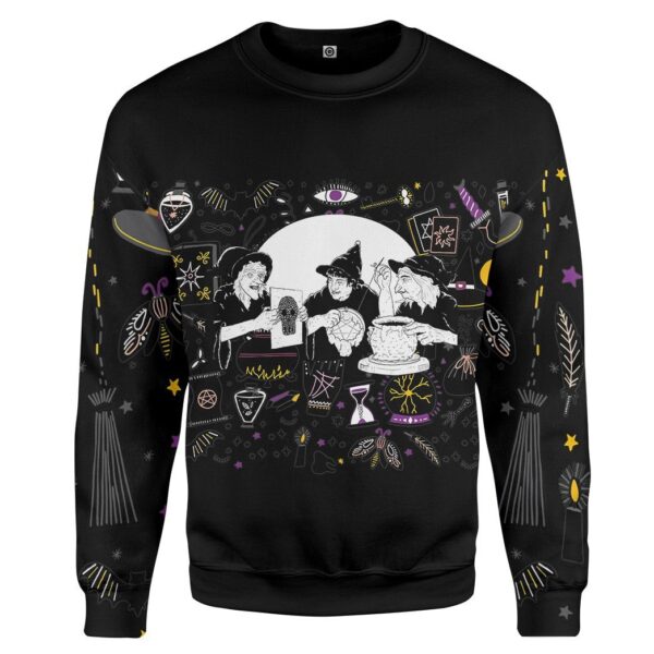 Gearhuman 3D Witch Crafts Custom Sweatshirt Apparel GV090913 Sweatshirt Sweatshirt S 