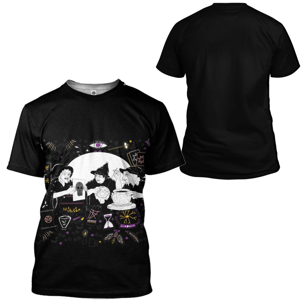 Gearhuman 3D Witch Crafts Custom Tshirt Apparel GV090913 3D T-shirt