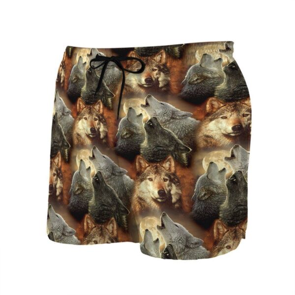 Gearhuman 3D Wolf Beach Short ZZ3105215 Men Shorts