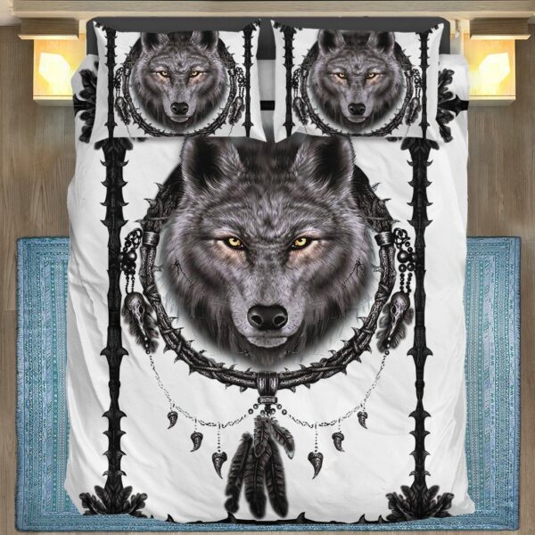 Gearhuman 3D Wolf Dreamcatcher Bedding Set GB10039 Bedding Set