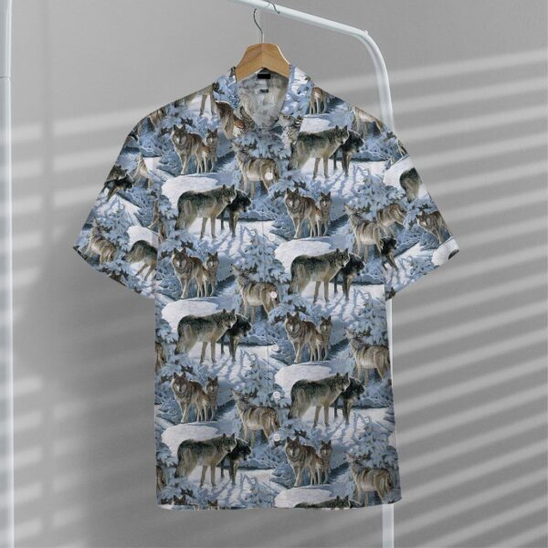 Gearhuman 3D Wolf Hawaii Shirt ZZ2705215 Hawai Shirt 