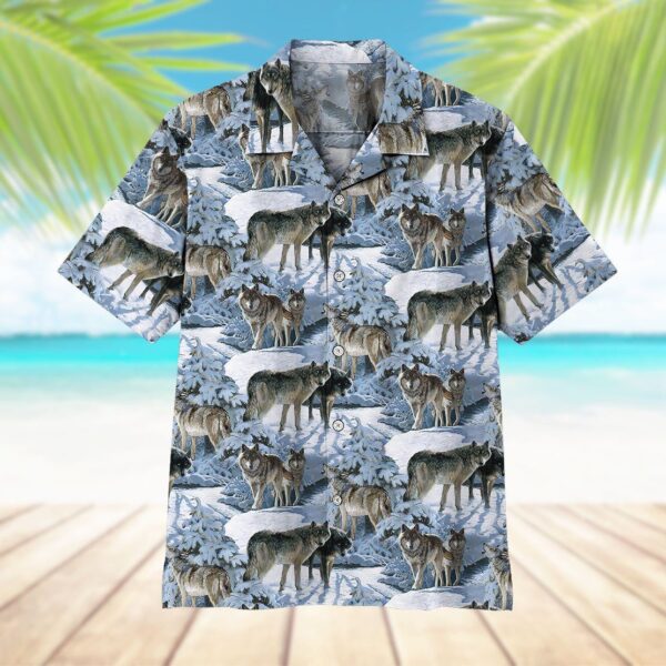 Gearhuman 3D Wolf Hawaii Shirt ZZ2705215 Hawai Shirt 