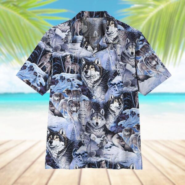 Gearhuman 3D Wolf Hawaii Shirt ZZ2705217 Hawai Shirt 