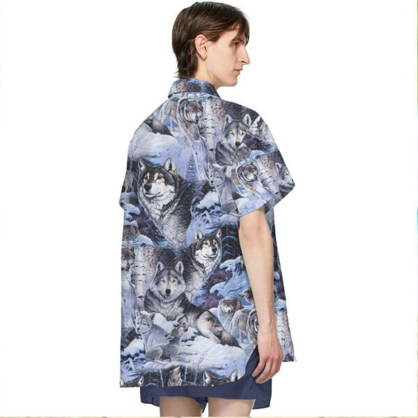 Gearhuman 3D Wolf Hawaii Shirt ZZ2705217 Hawai Shirt 