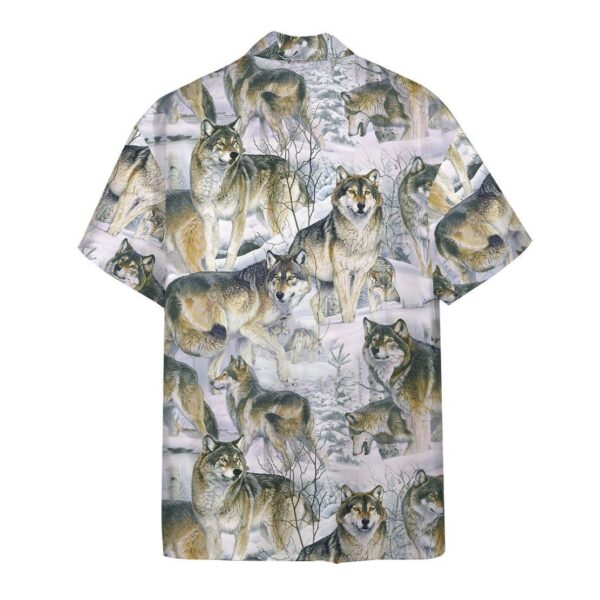 Gearhuman 3D Wolf Hawaii Shirt ZZ3105213 Hawai Shirt