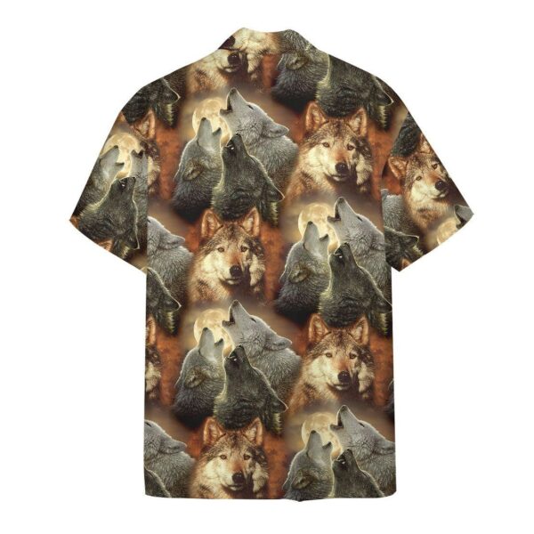 Gearhuman 3D Wolf Hawaii Shirt ZZ3105214 Hawai Shirt