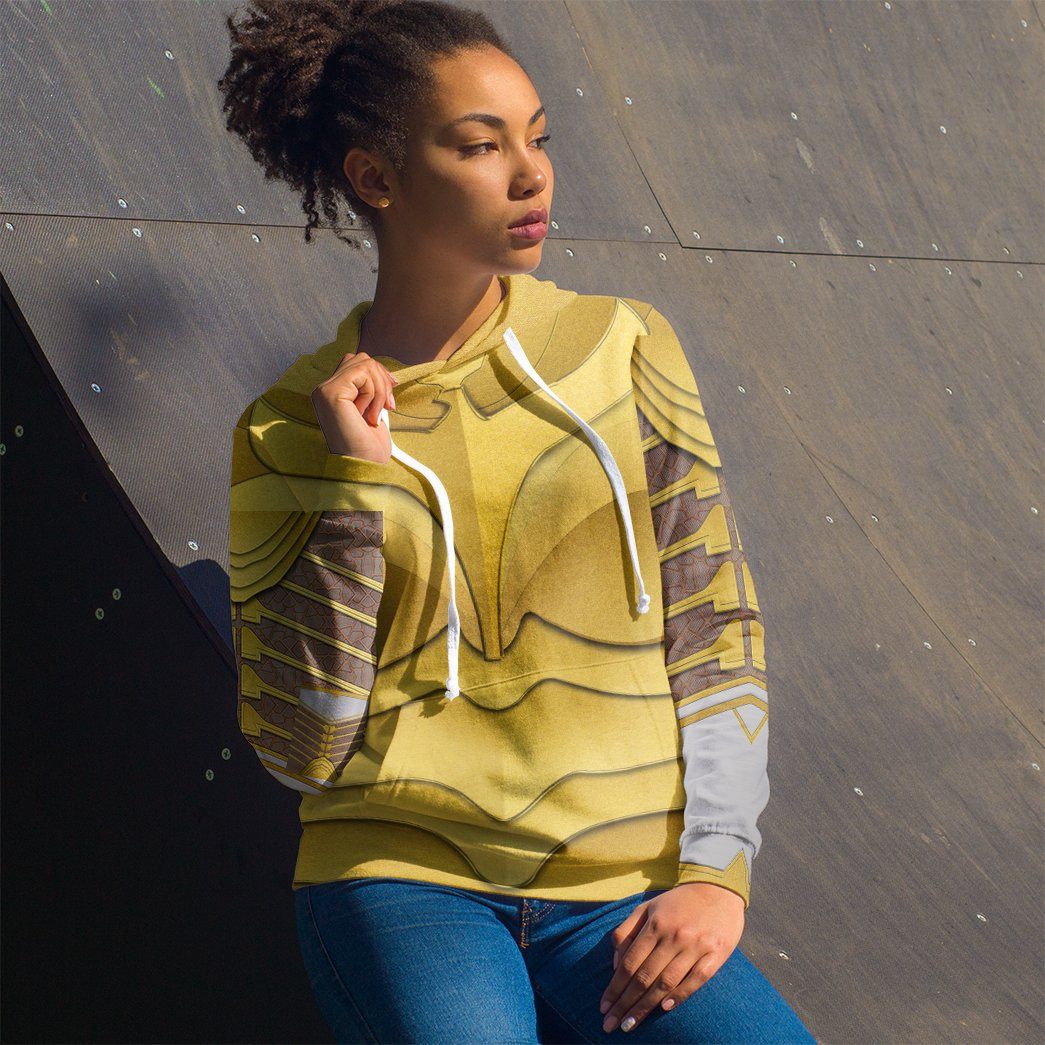 Gearhuman 3D Wonder Woman Custom Hoodie Apparel GL240820 3D Custom Fleece Hoodies