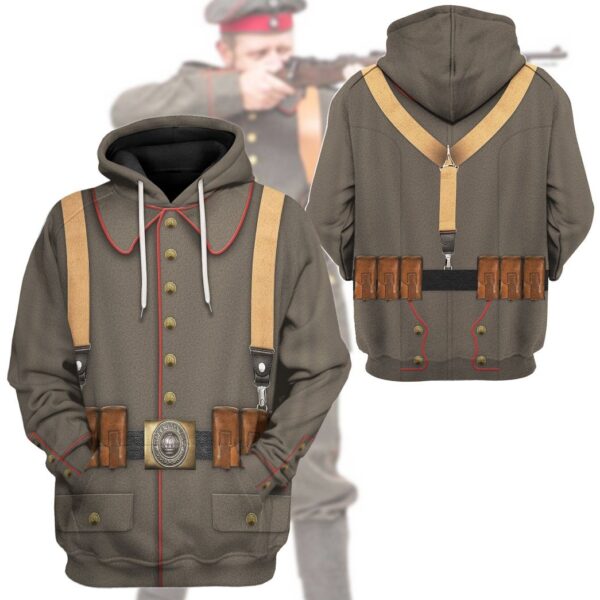 Gearhuman 3D WW1 German Soldier Tshirt Hoodie Apparel GK081215 3D Apparel