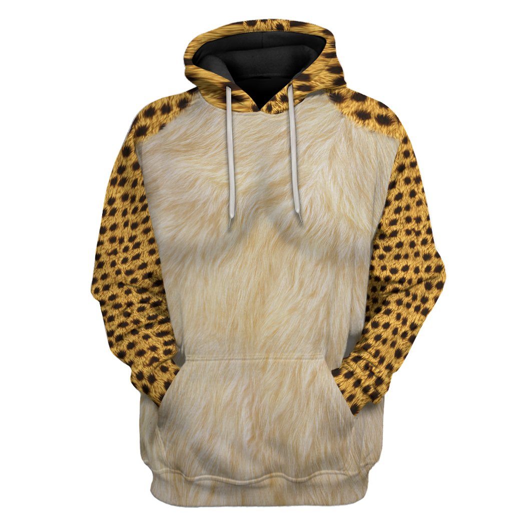 Gearhuman 3D WW84 Cheetah Cosplay Custom Hoodie Apparel GV250810 3D Custom Fleece Hoodies Hoodie S