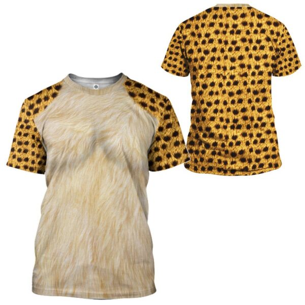 Gearhuman 3D WW84 Cheetah Cosplay Custom Tshirt Apparel GV250810 3D T-shirt