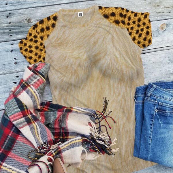 Gearhuman 3D WW84 Cheetah Cosplay Custom Tshirt Apparel GV250810 3D T-shirt 